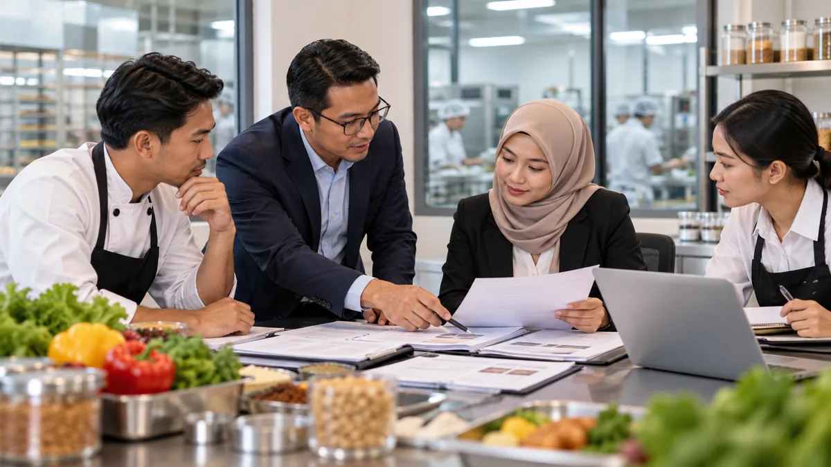 Halal-related food business advisory concept